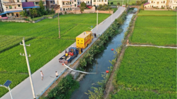 Pompe d'approvisionnement en eau d'urgence agricole