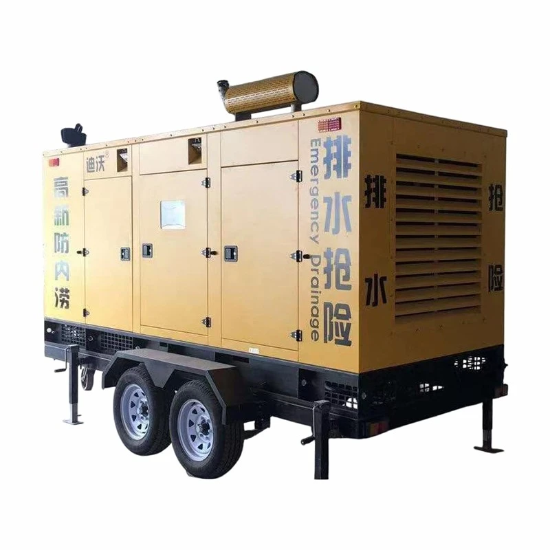 Dewater Mobile Drainage Pump Trailer 4