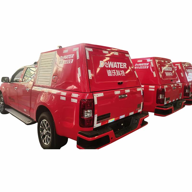 Remorque mobile de pompe à eau d'incendie