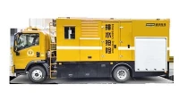 Camion pompe de déshydratation
