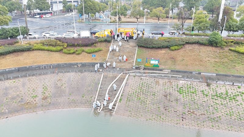 Pompe submersible pour le contrôle des inondations